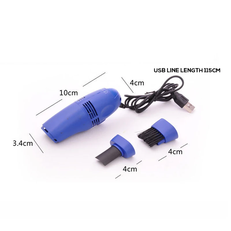 Dust Cleaner USB Vacuum Cleaner Mini Designed For Cleaning Brush Dust Cleaning Kit For Phone Laptop PC Computer Keyboard Plastic