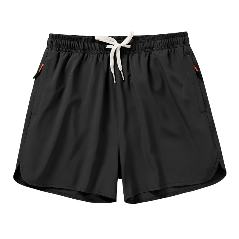 For 2024 Summer New Mens Casual Bermuda Trouers Beach Black White Solid Shorts Sport Running Man Pants OverSize 5XL 6XL