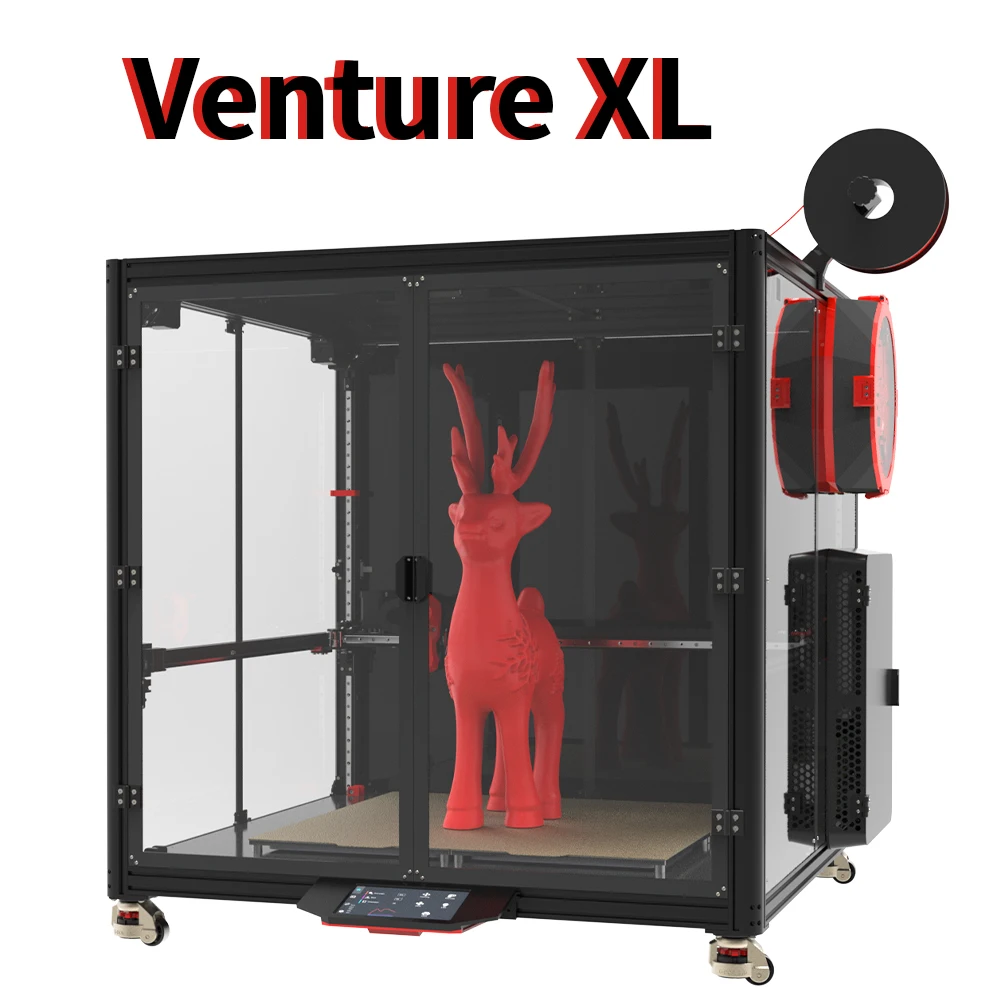 

FYSETC Venture XL 600*600 Быстрая печать с ЧПУ Металлическая конструкция DIY Комплект 3D-принтера