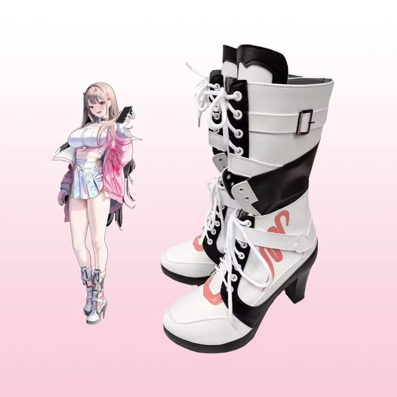 

NIKKE The Goddess of Victory New SSR Role Viper Game Cosplay Shoes Boots High Heels Halloween Carnival Party Shoes Custom-made