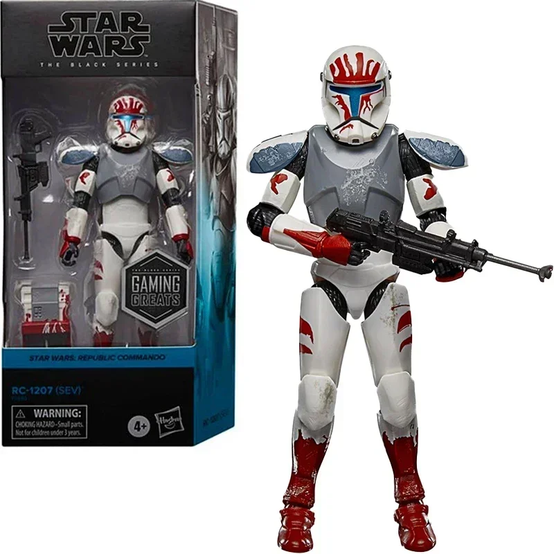 

Hasbro Star Wars The Black Series Game Great Republic Commando RC-1207 (SEV) 6-Inch Action Figure Collectible Gift