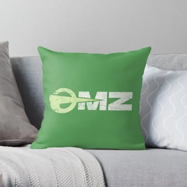 Omz Mz Vintage German Motorcycle  Printing Throw Pillow Cover Fashion Throw Anime Hotel Office Pillows not include One Side