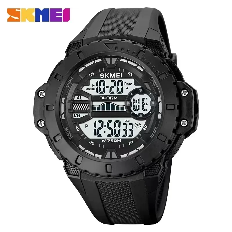 

SKMEI 1885 Men Multifunction Back Light Chrono Watch Alarm reloj hombre Japan Digital movemen 5Bar Waterproof Sport Watches