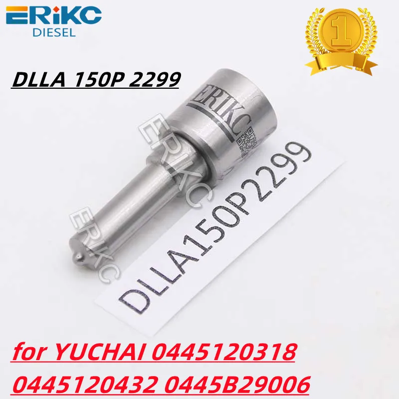 ERIKC DLLA150P2299 Common Rail Fuel Injector Nozzle DLLA 150P2299 for Bosch 0445120318 0445120432 0445B29006 K2100-1112100-A38