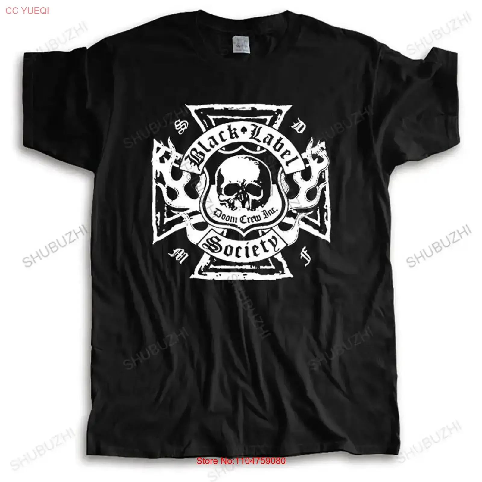 BLACK LABEL SOCIETY Los Angeles HEAVY METAL T SHIRT M 3XL vintage Washed Breathable Versatile Slightly streetwear Stylish