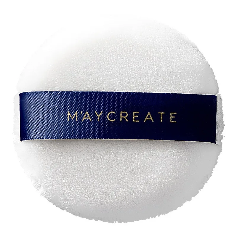 소프트 스탠딩 벨벳 크리스탈 파우더 퍼프 편리한 스펀지 플로킹 오일 컨트롤 파우더 세팅 필요 없음 드라이 파우더 퍼프