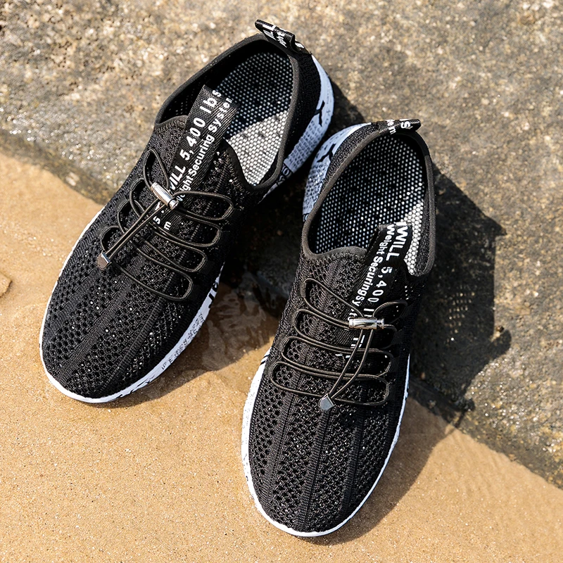 

Мужские Пляжные походные акватуфли, быстросохнущие Нескользящие сандалии для кемпинга, спортзала, спортивные кроссовки, новая стильная уличная Водная обувь 2024