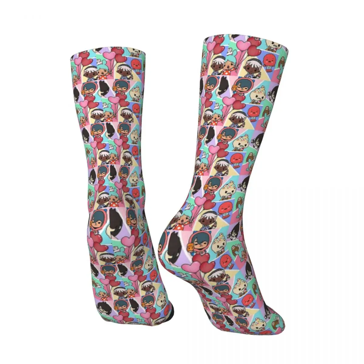 Toca Squad-calcetines con estampado artístico para adultos, calcetín Unisex, para hombre y mujer