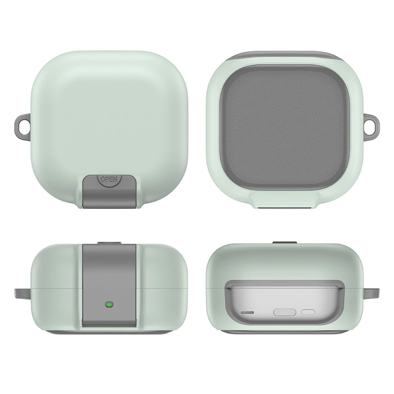 Earphone Case For Samsung Galaxy Buds 4 Pro Lock Switch Bracket All Inclusive Anti Drop Wireless Bluetooth Protective Cover
