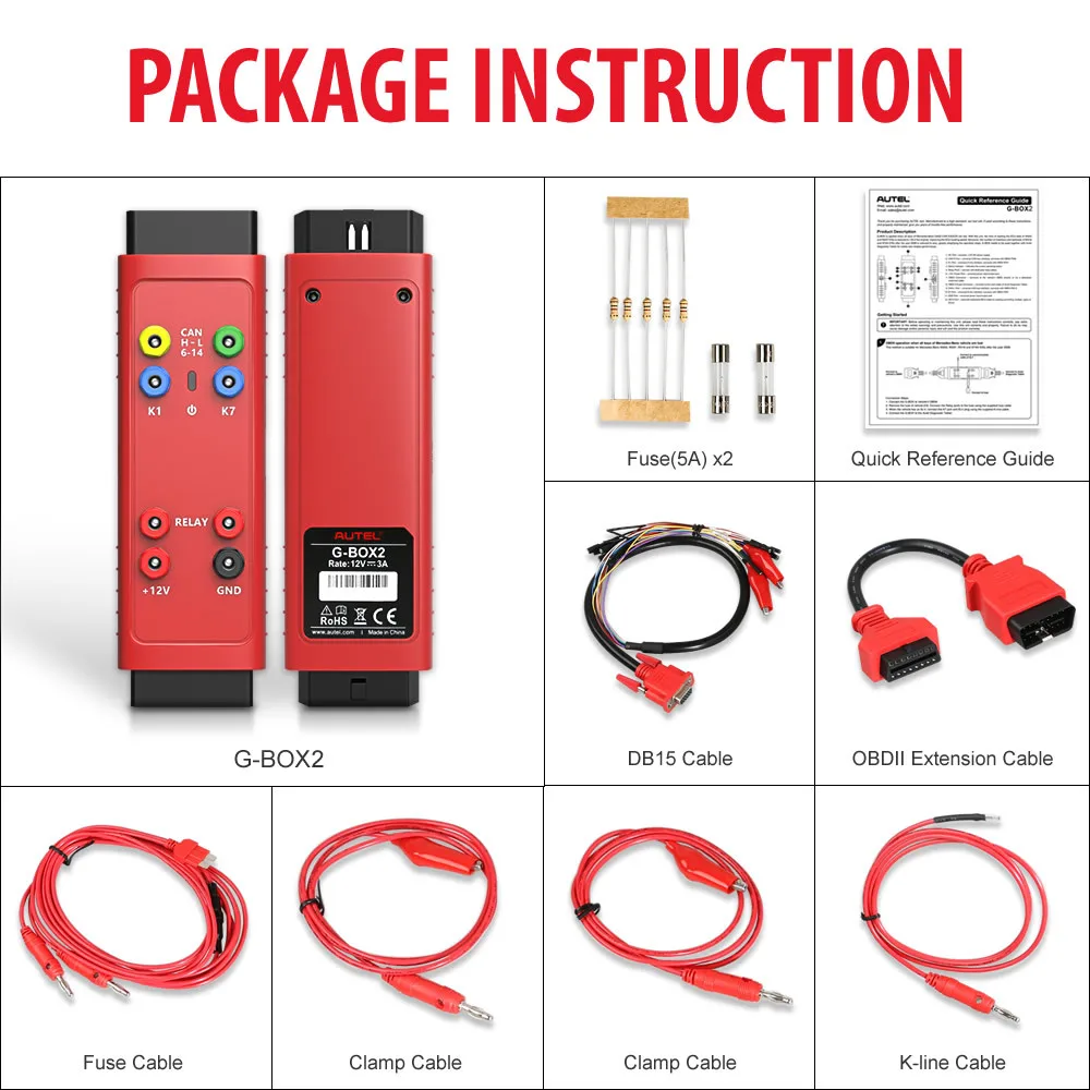 2023 Newest Autel GBOX 3 Key Programming Tool Working With MAXIIM IM508 IM608 OTOFIX IM1 For BMercedes-Benz Toyota Lexus All Key