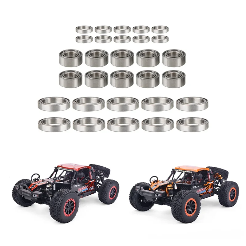 BEDW-30 Pz Set di cuscinetti a sfera in acciaio per ZD Racing DBX-10 10421-S 9102 1/10 RC Car Upgrade Accessori di ricambio