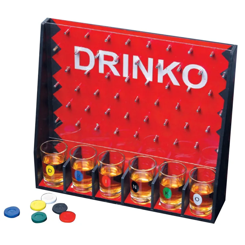 Party Funny Drinking Drinko Games, Drink Board Game, Drinks Shot for Fun Ball Entertainment, Family Party Tool