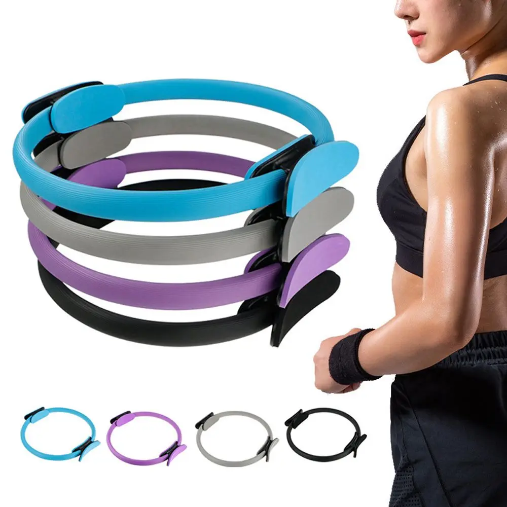 Equipo de Pilates deportivo para entrenamiento de 38cm, accesorios de gimnasio para perder peso, anillo de Pilates, círculos de Yoga, círculos de Fitness, círculo mágico