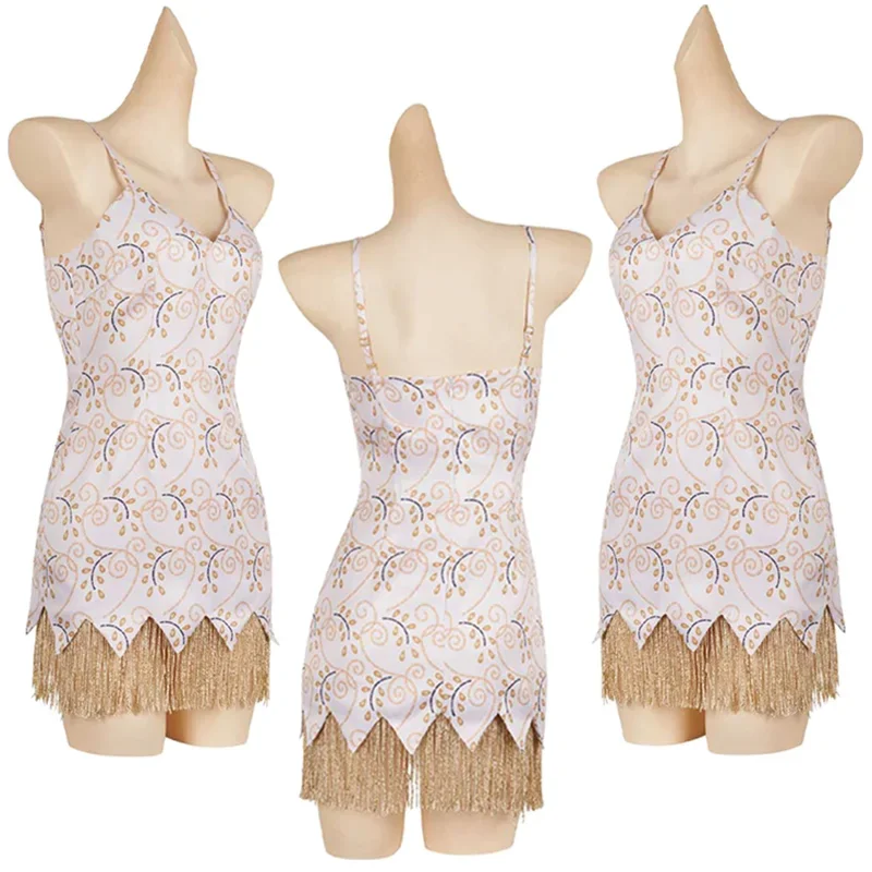 FC6Jim Movie Mask Costume Disguise Tina Carlyle Cosplay Fantasy Sexy Dress Adult Women Men Roleplay Fantasia Outfits Hallow@FC8！