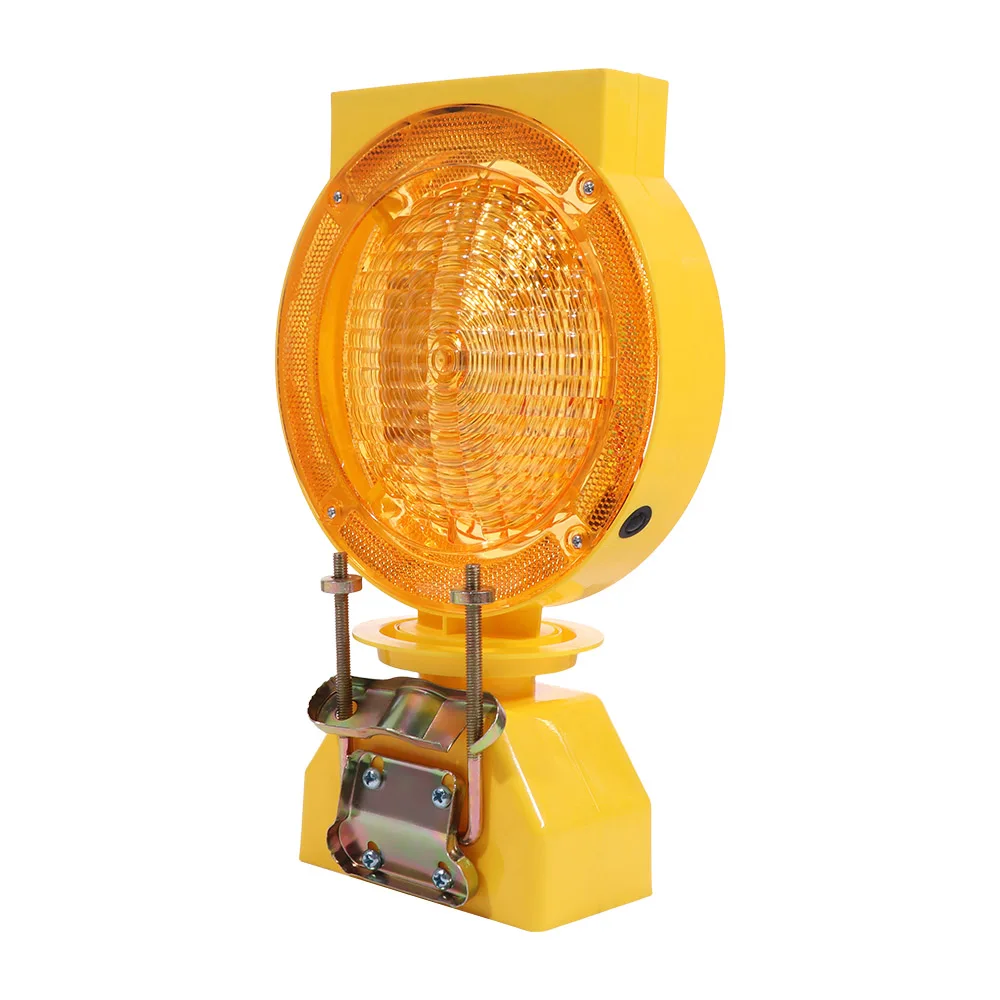 Luci di Segnalazione Industriali a Energia Solare, LED ad Alta Luminosità, Luce Stroboscopica a LED a Risparmio Energetico per Cantieri, Controllo Luminosità