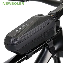 NEWBOLER  Bike Bag Waterproof Front Top Frame Tube Bag Large Capacity Bicycle Bag Cycling Pannier Bag Accessories