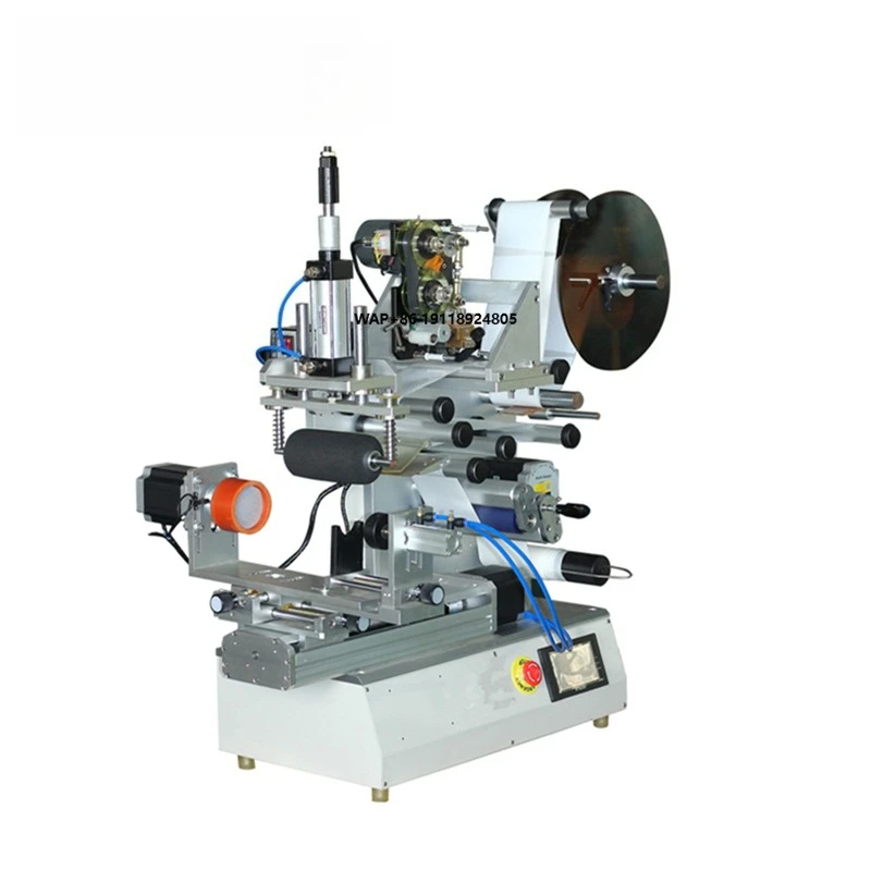 

Semi-Automatic LT-82 Roller Labeling Machine for Square Bottles Two and Three Sides Electric Motor Drive Special Shape