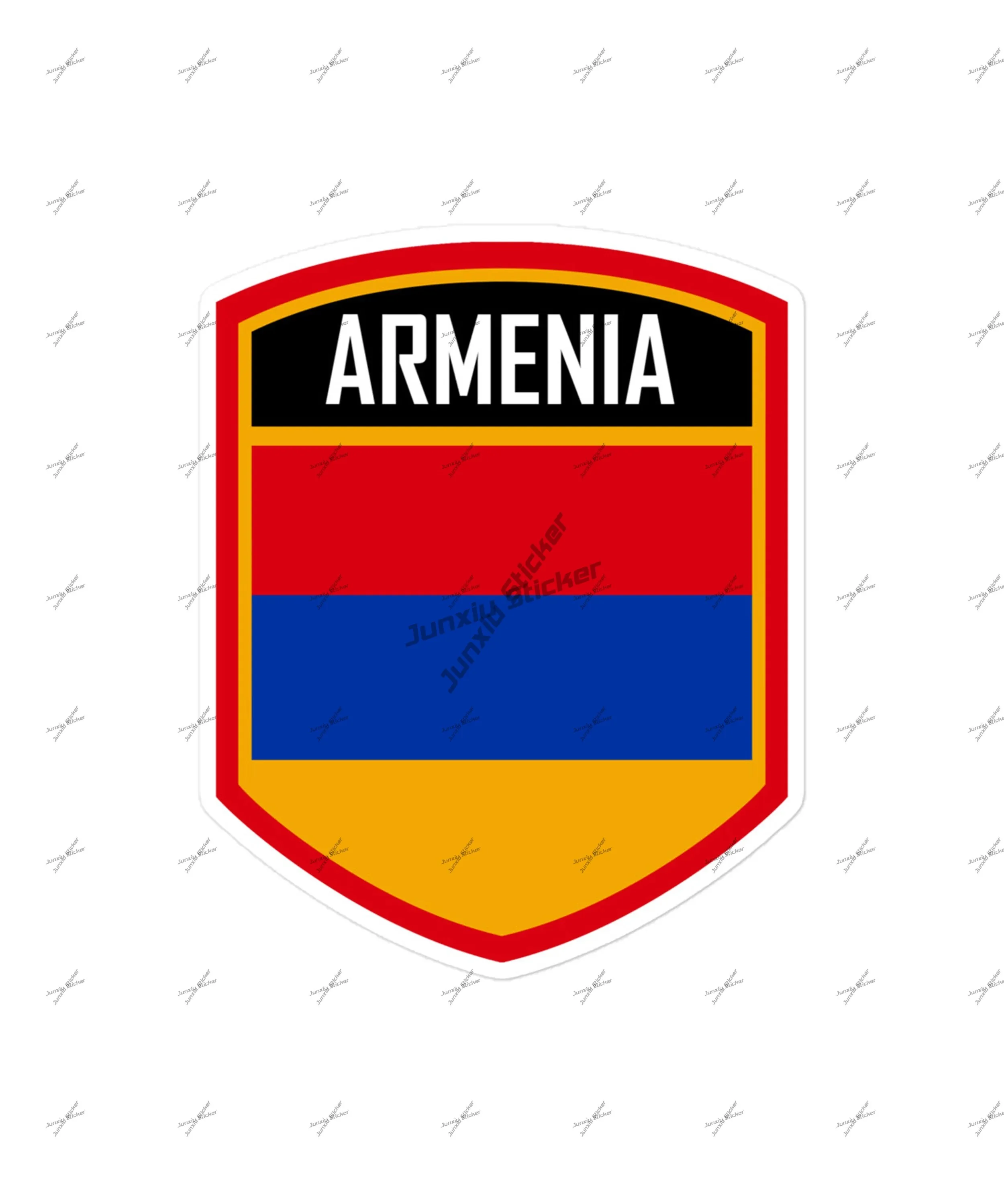 

Armenia Flag Emblem Stickers Decoration For Bumper Bodywork High-quality Vinyl Decals For Cars Laptops And More Trolley Case SUV