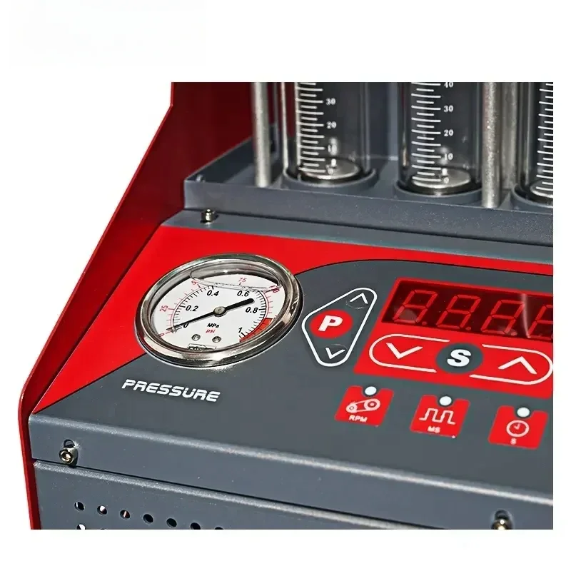 

6 Cylinders Fuel Petrol Motion Pro Injector Tester And Cleaner Tool Injector Cleaning Machine