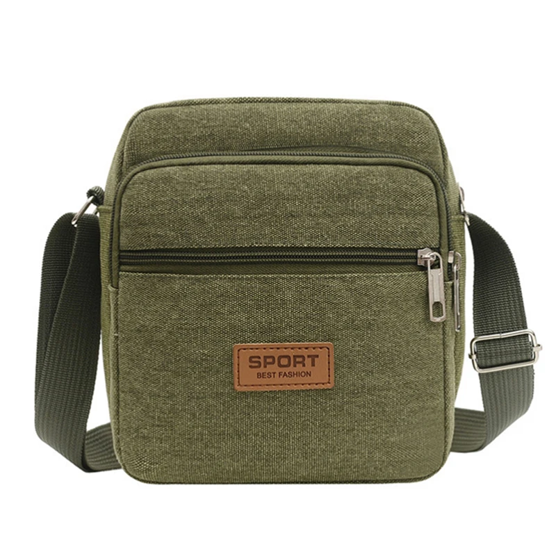 Männer Sidebag Für Business Umhängetasche Mode Koreanische Version männer Leinwand Große Kapazität Einzelnen Schulter Messenger Tasche – Detail 6