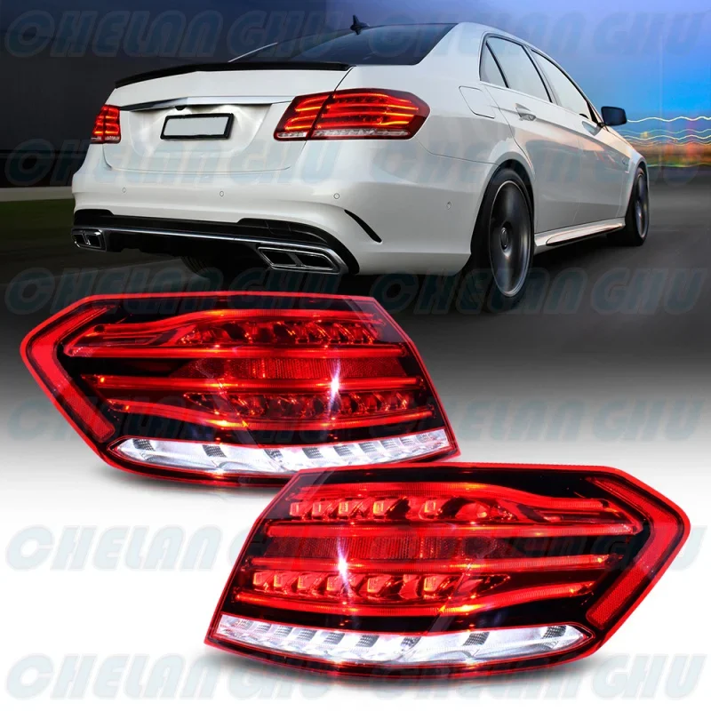 

For Benz W212 E200 E250 E300 E350 E400 2014 2015 US Version 1 Pair Outer Side LED Tail Light Rear Lamp Brake Light