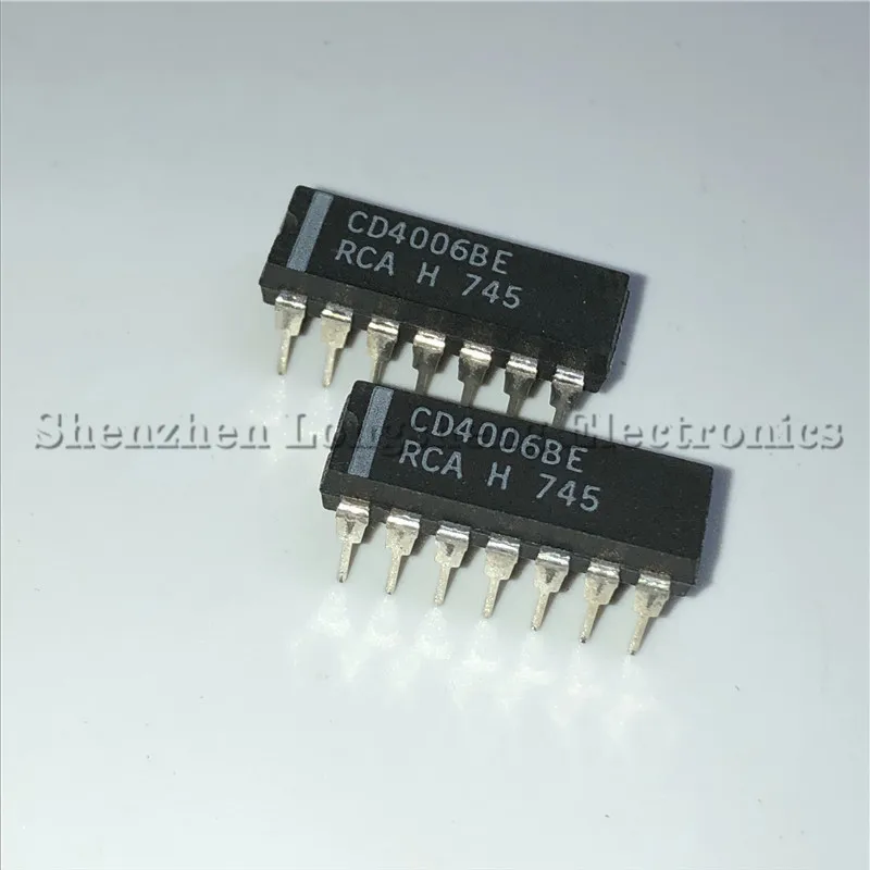 10PCS/LOT  CD4006BE CD4006 DIP-14 Integrated circuit IC chip New In Stock