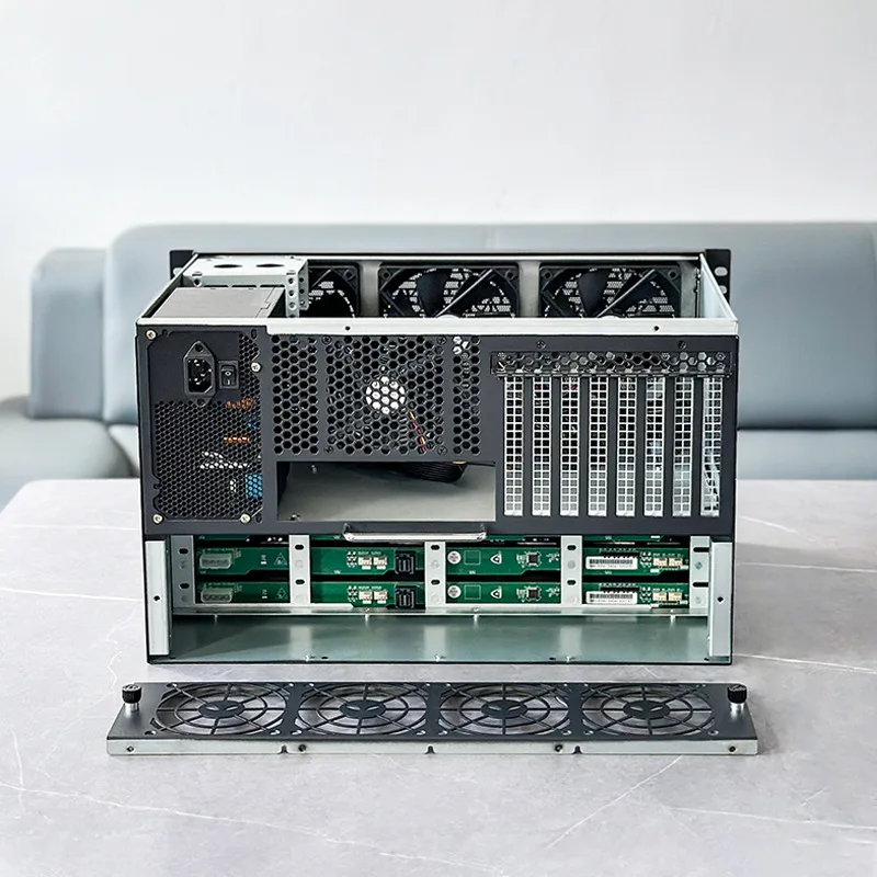 12-Disk NAS Chassis ATX Main Board ATX Power Supply 8 Full-height Slots Enterprise Home Synology