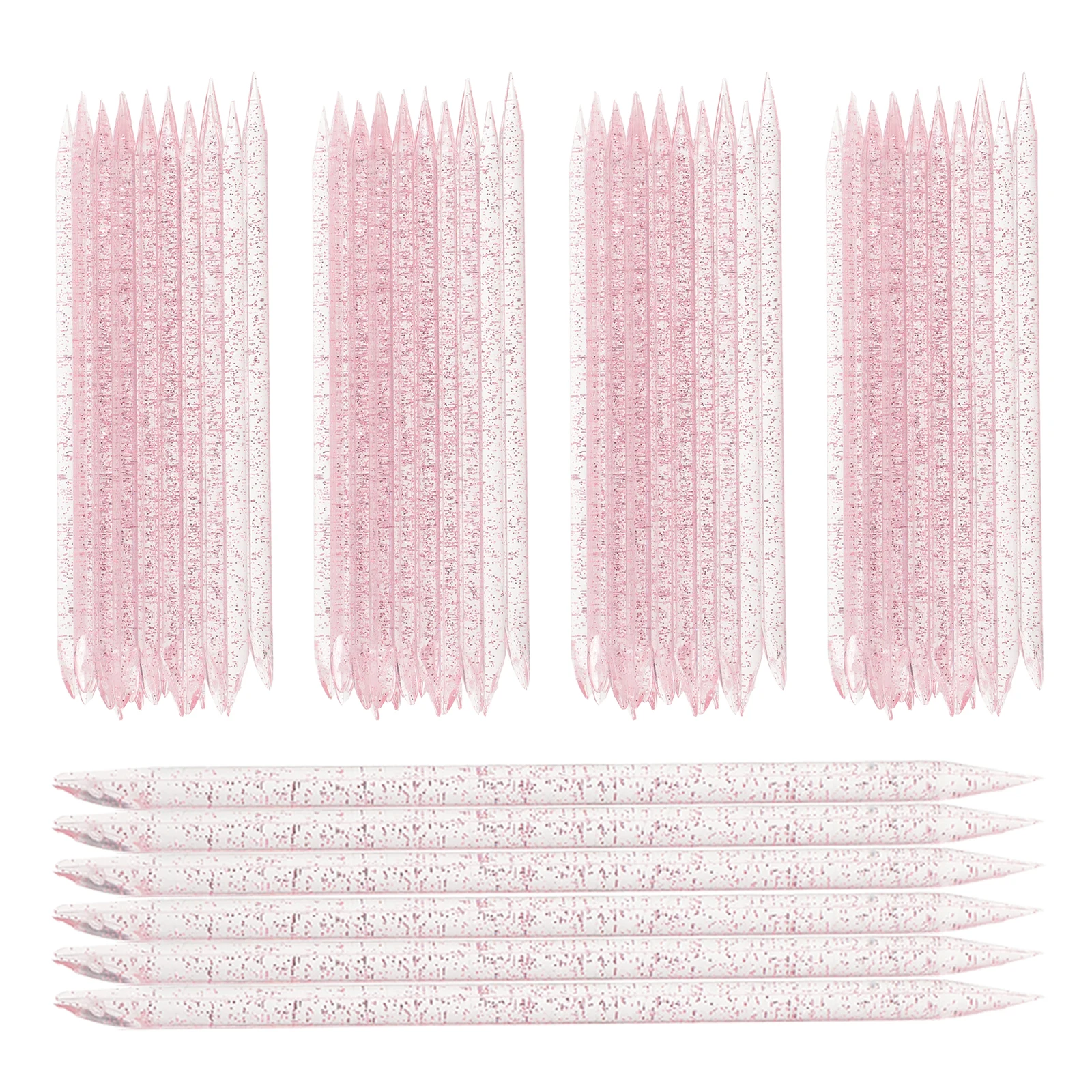 100 stuks nail art strass picker pen dubbelzijdig manicure tool voor plaatsing puntjes pen benodigdheden