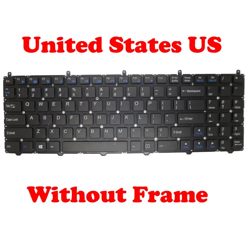 BR DM FR IT US JP P15 Keyboard For Gigabyte P15F / P15F R5 R7 / P15F V2 V3 V5 V7 Q2546N Q2556N Q25N English Portugal German GR