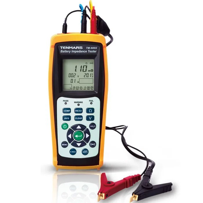 

Tenmars TM-6002 Digital Car Battery Impedance Meter Voltage Tester 4-4000mohm 1200AH