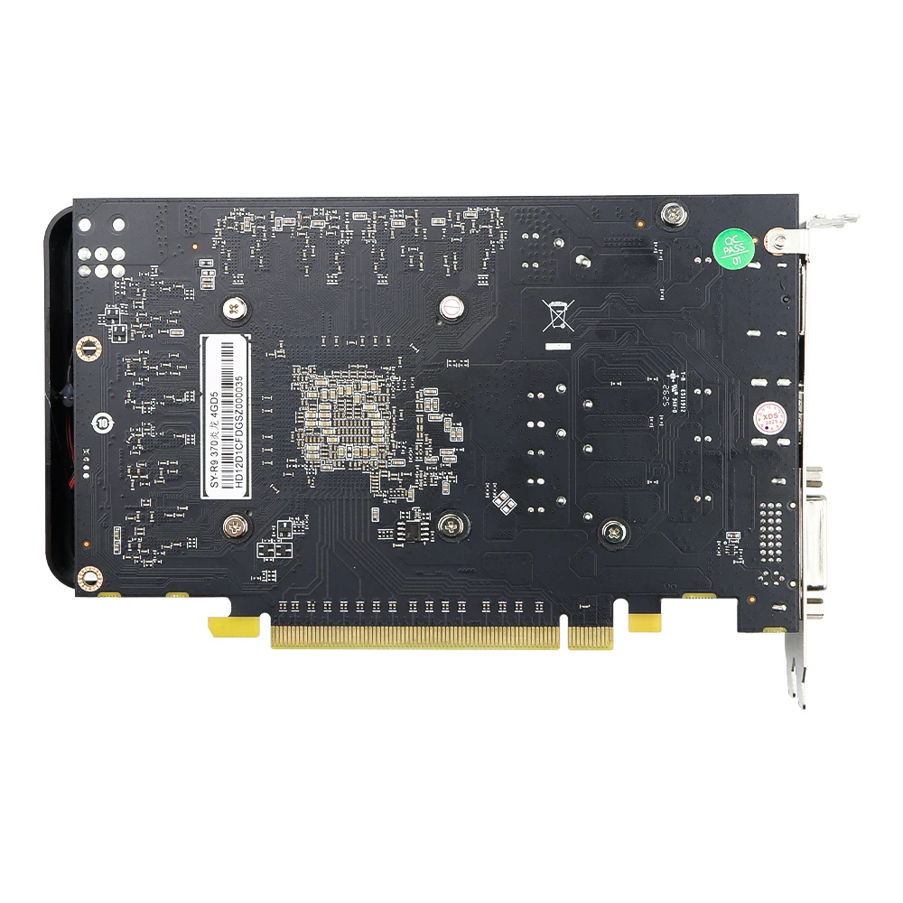 بطاقة رسومات SOYO AMD Radeon R9 370 4G GDDR5 ذاكرة الفيديو 256Bit بطاقة الألعاب PCIE3.0x16 DP DVI لمضيف الكمبيوتر المكتبي