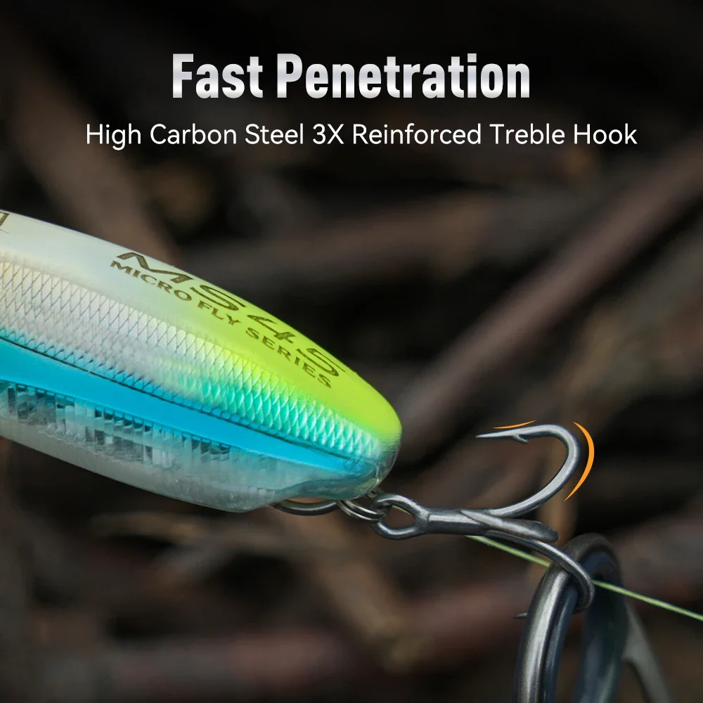 Kingdom Micro Fishing Lure 4.7g 6g 6.2g 9.8g 12.2g Sinking Floating Minnow Artificial SwimBait Long Casting Wobbler Fishing Lure