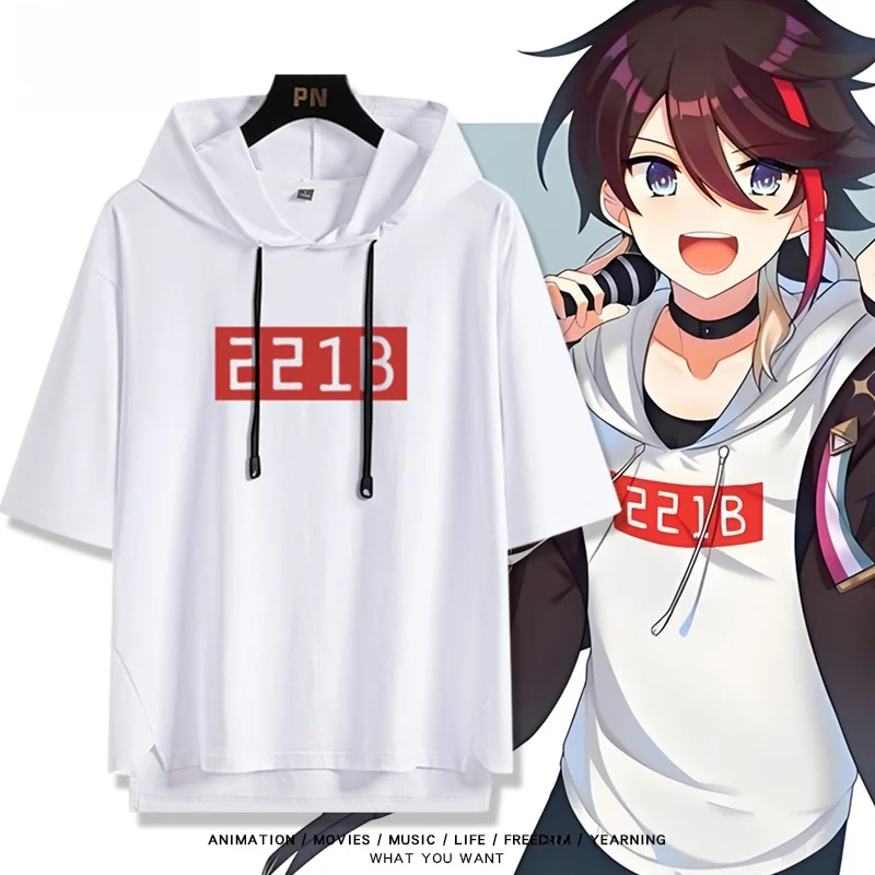 

Костюм для косплея Vt Haruka Minna: жилет, шляпа, футболка из хлопка, летняя повседневная одежда в стиле аниме, рукав до локтя