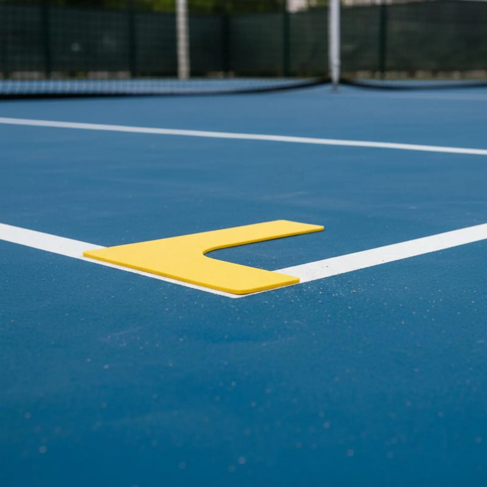 8 Pieces Tennis Floor Marker Discs Easy to Move Tennis Line Marker Set Flat Training Markers Bright Colors for Beginners