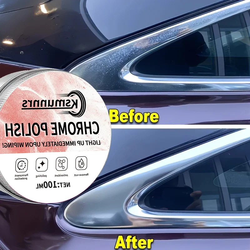 

Многоцелевой автомобильный гальванический и полировальный воск для алюминиевых колес и бамперов, высококачественное восстановление металла