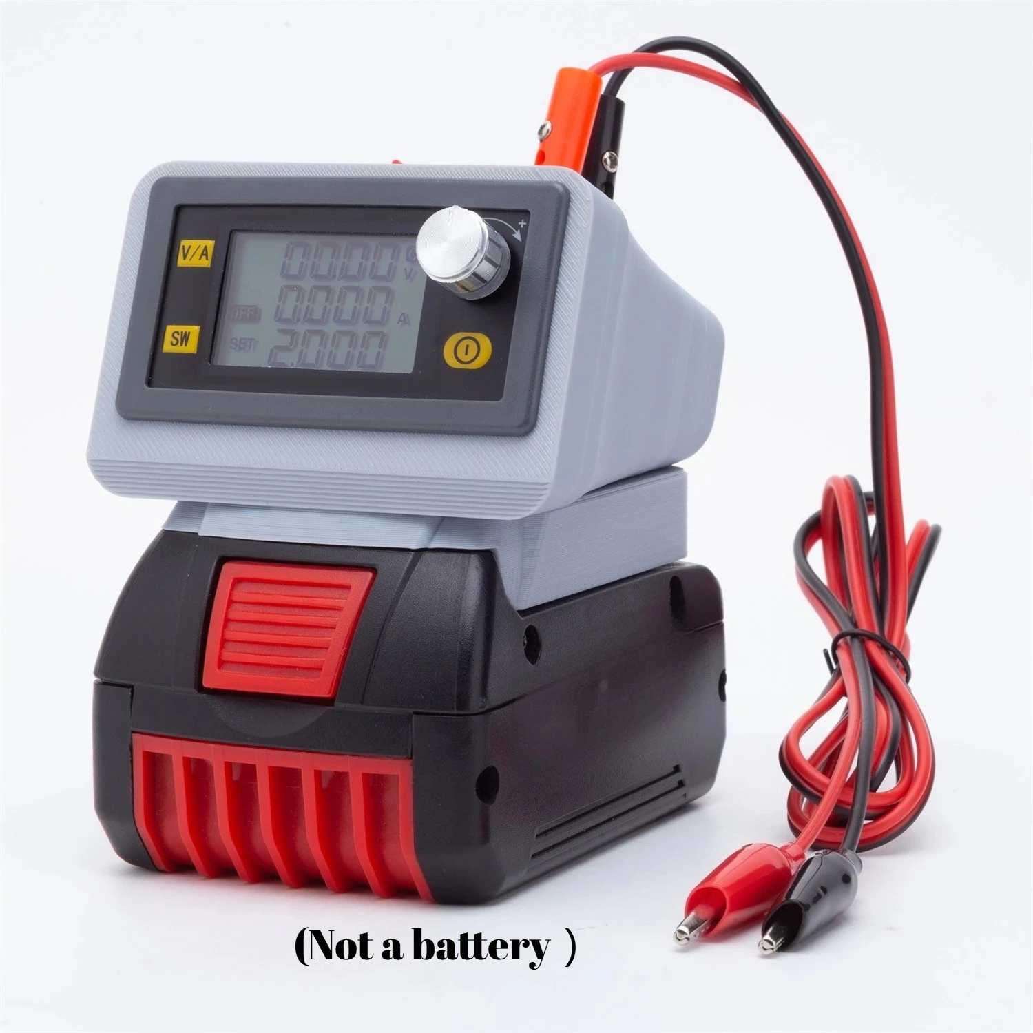 

Portable CNC Adjustable Power Supply Buck Boost Converter DC r For Worx 20v/ Bosch18v / Ridgid / AEG / Greenworks 24v Battery