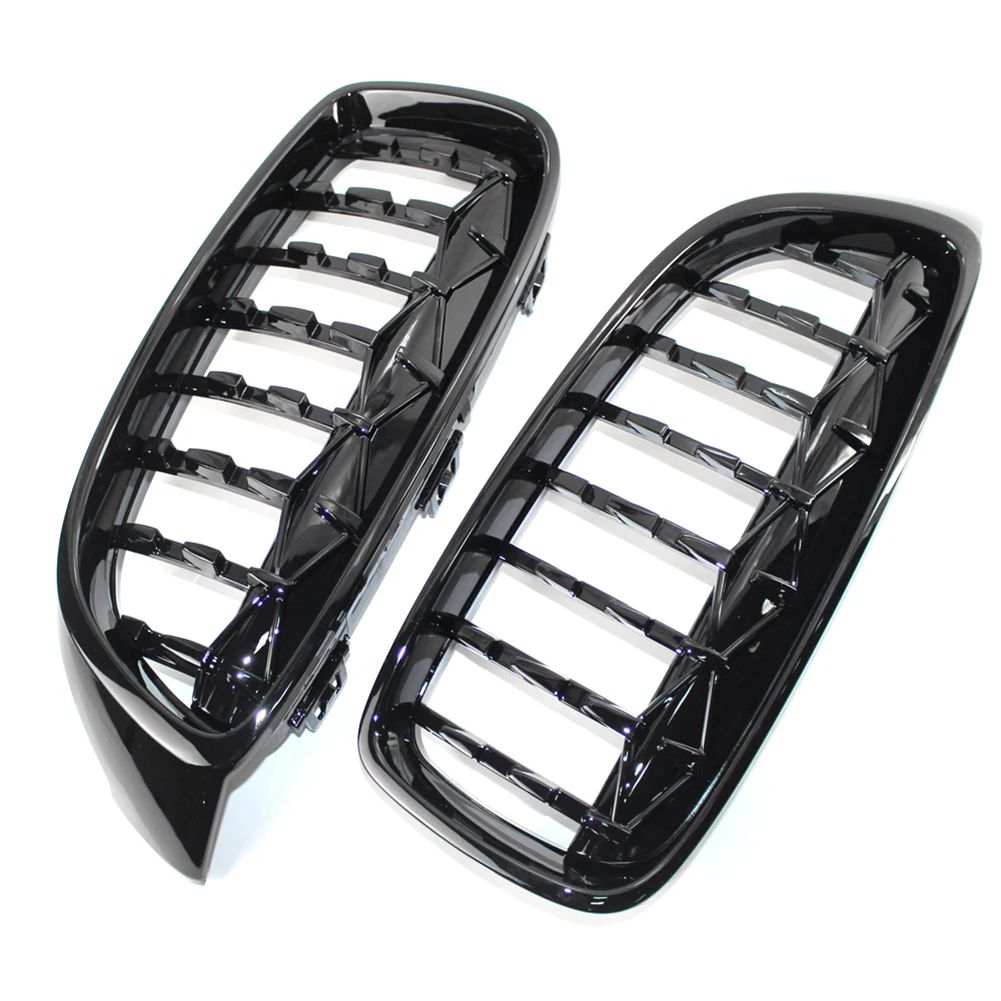 Car Front Grille Glossy Black Diamond Metero Style Grill For BMW 4 Series F32 F33 F36