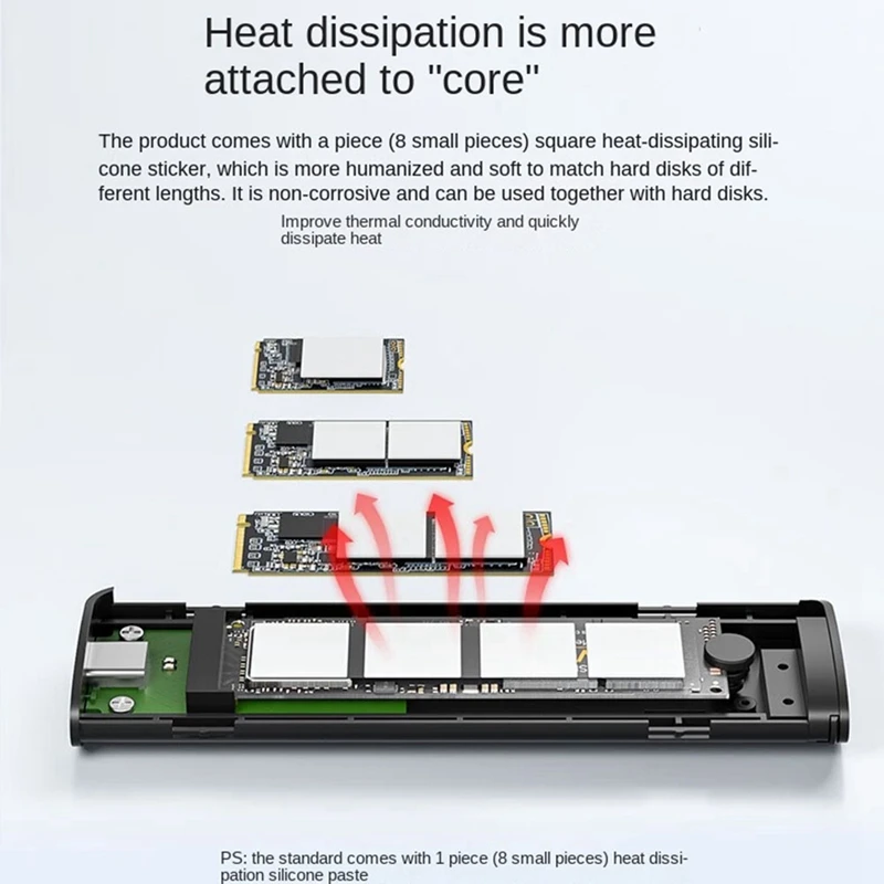 ACASIS M2 SSD Case M.2 Nvme SATA SSD Enclosure Adapter 10Gbps External Enclosure Max Hard Disk Case