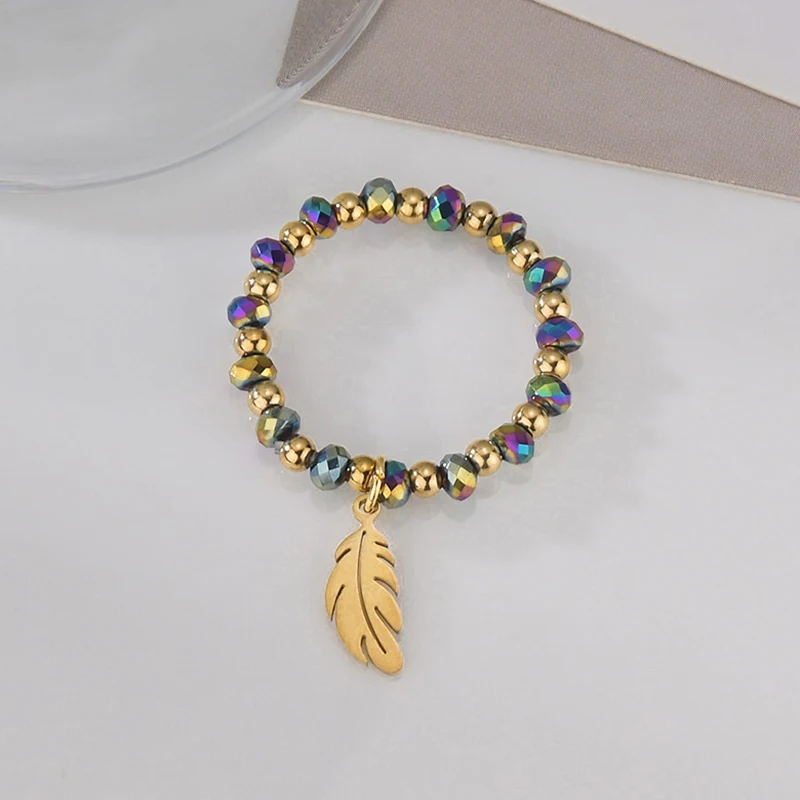 Fashion Stainless Steel Gold Color Rings for Women Elastic Adjustable Ring Girl Wedding Jewelry Anniversary Gifts