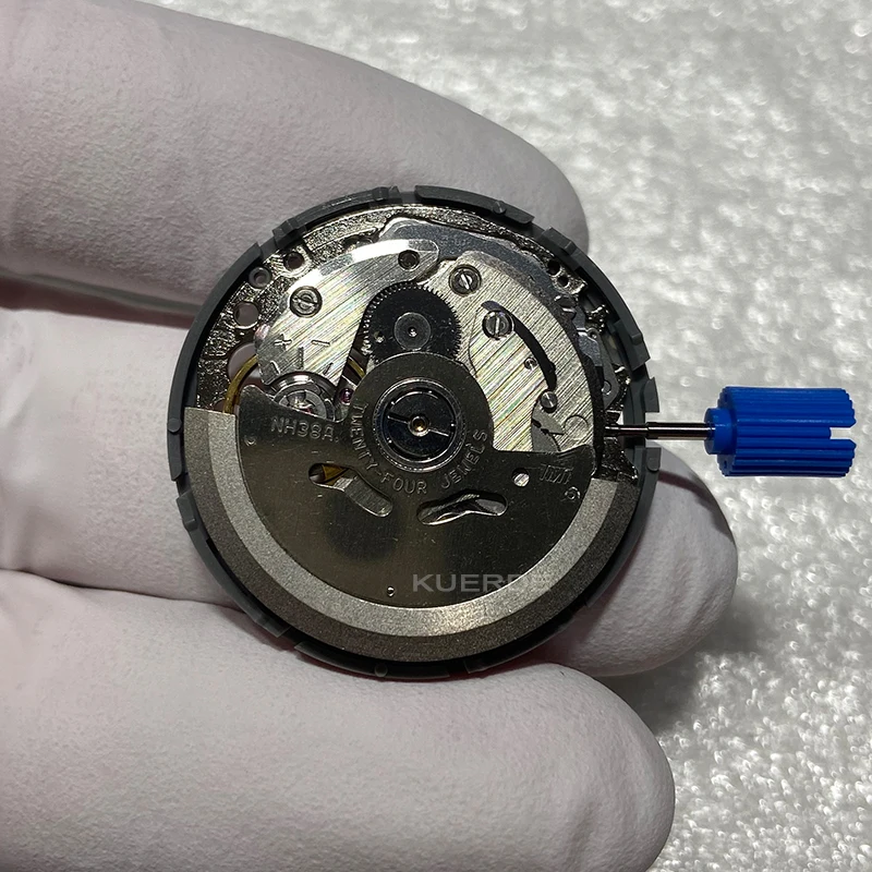Movimento Mecânico Relógio Automático, Alta Precisão, Peças de Reparação Top, Nova Importação Japão, Original, TMI, NH38A, 24 Jóias