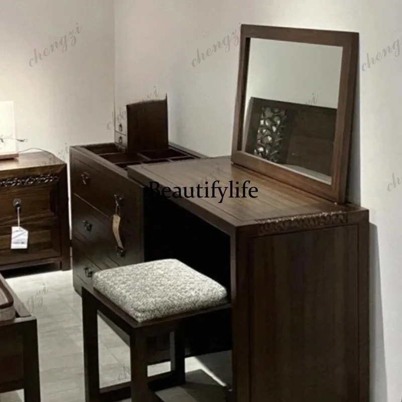 Removable Cheap Dressing Table Storage European Clothing Mirror Dressing Table Drawers Coiffeuse Chambre Wardrobes Furniture