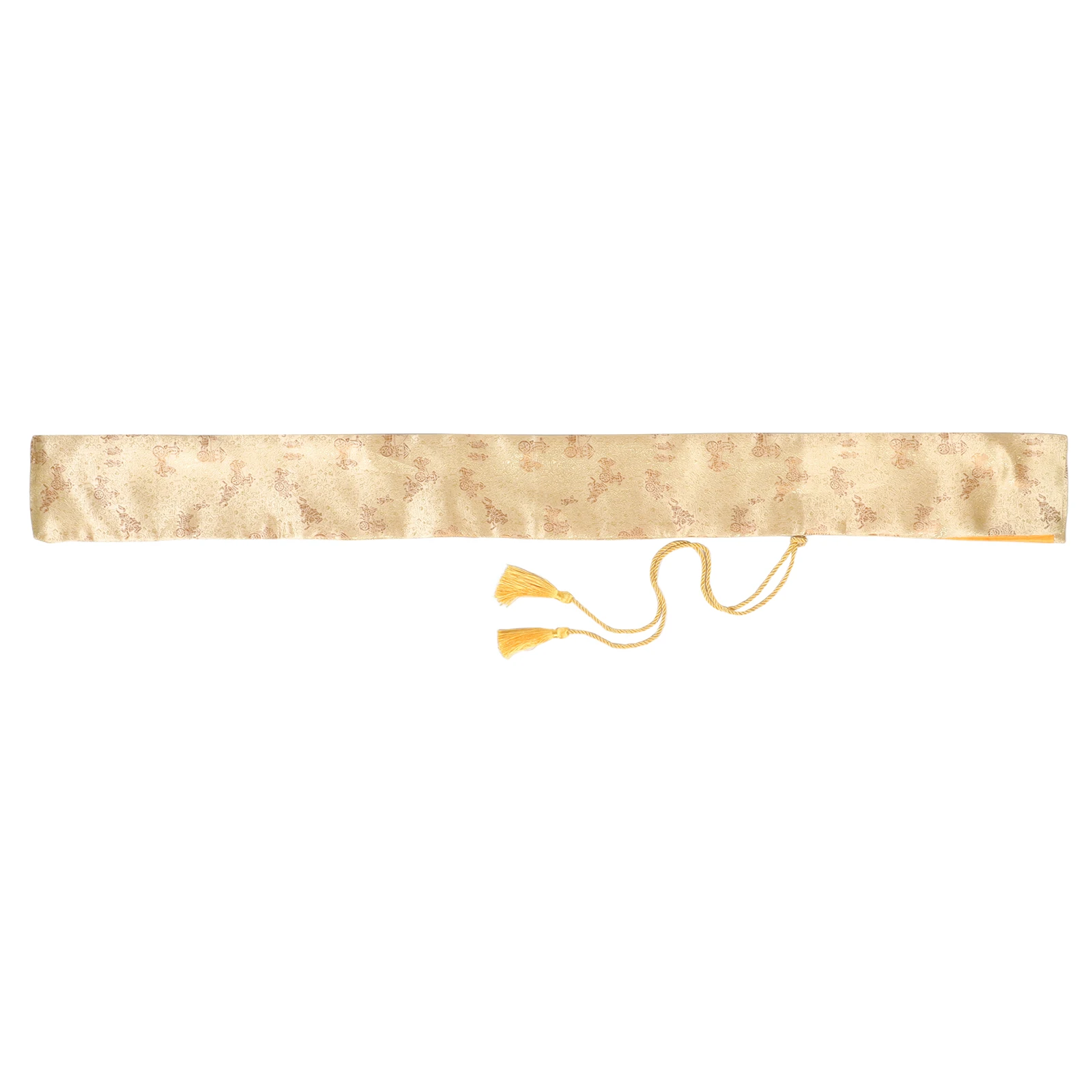 

Sword Bag Long Storage Case Tai Chi Cover Cloth Japanese Carrying Beige Chinese Travel Martial Protective Sheath