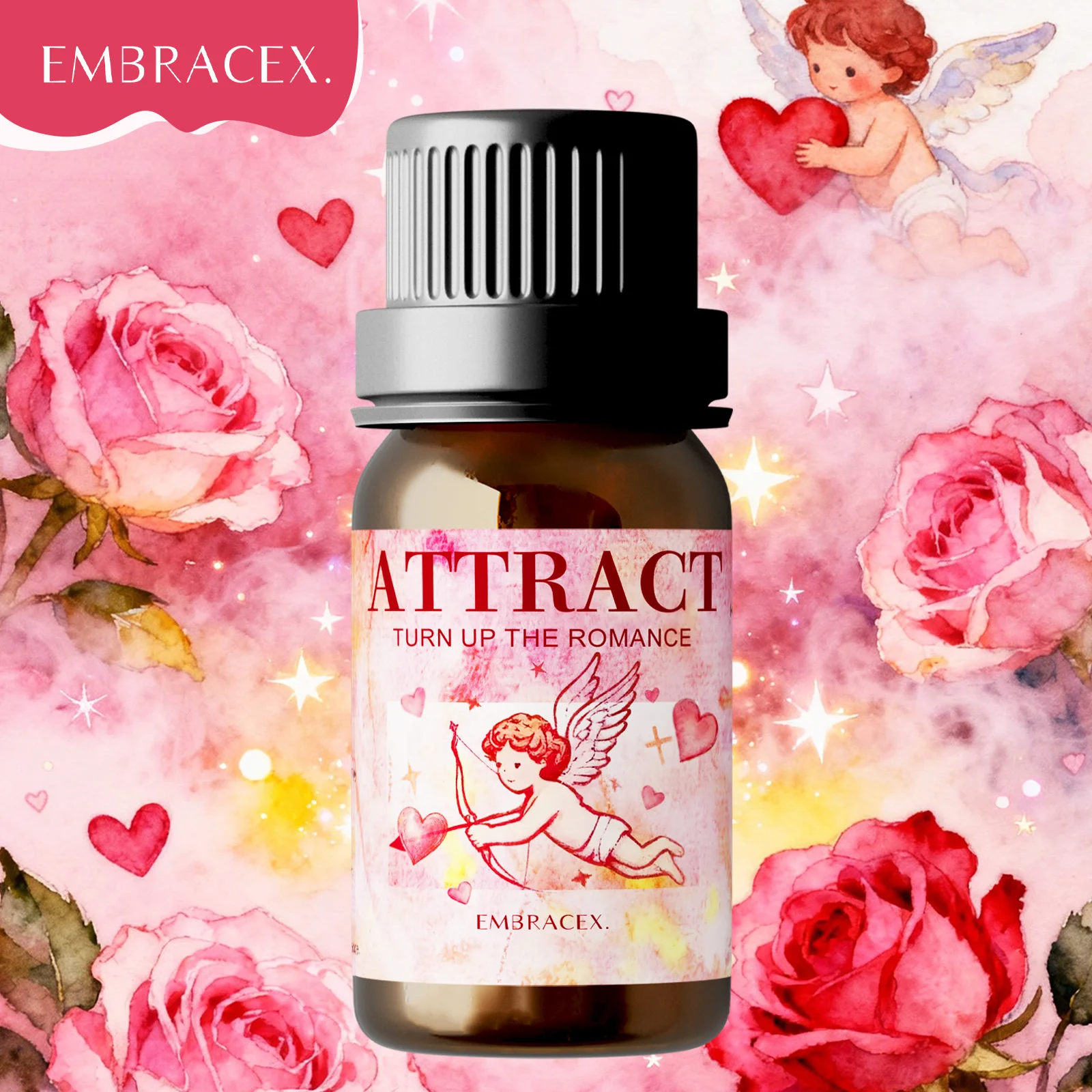 

10 ml Attract Essential Oil Massage oils For Humidifier Candle Romantic Essential Oil Perfume - Valentine Gift for Her/Him