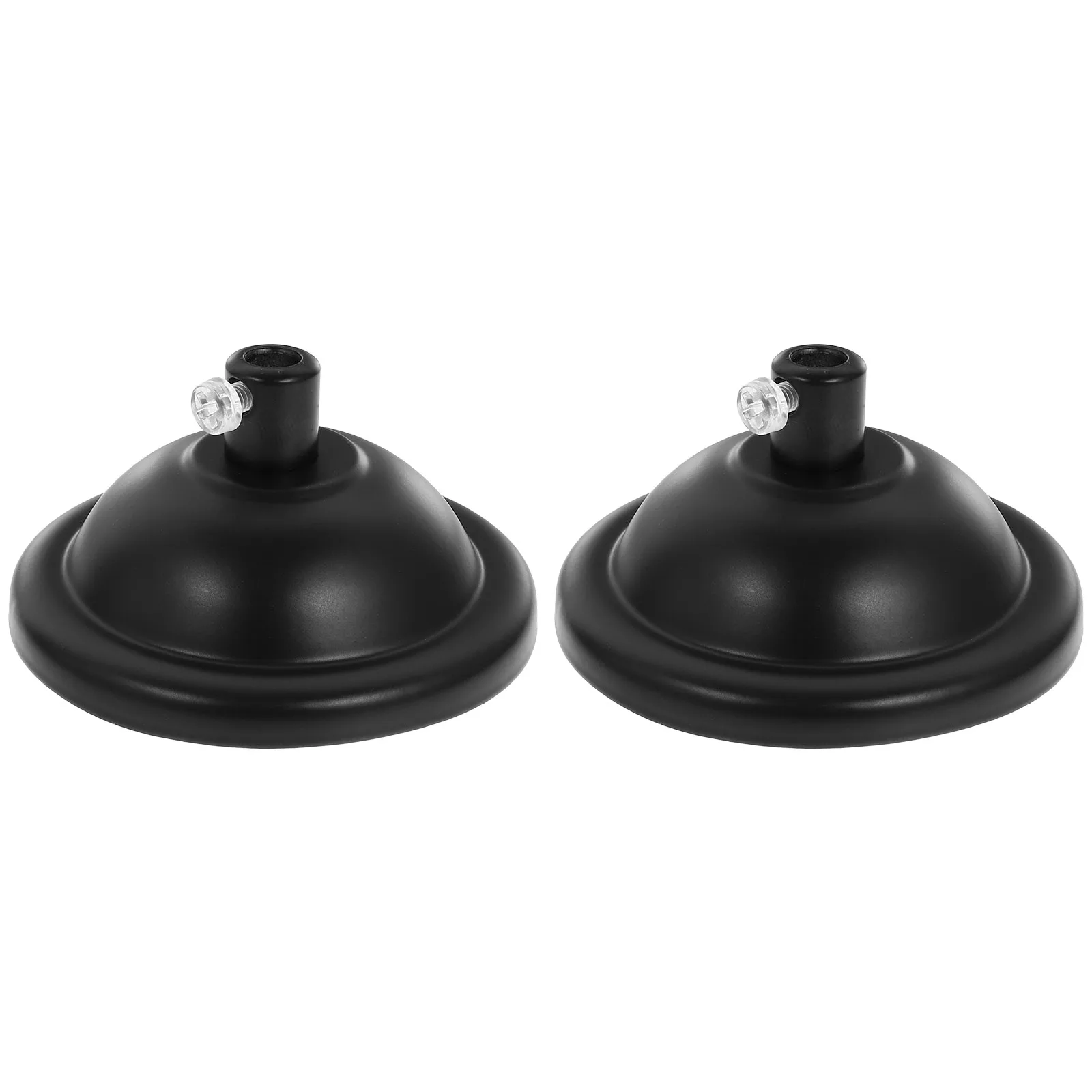 

2Pcs Chandelier Ceiling Cover Plate Vintage Metal Zinc Alloy Canopy Parts for Pendant Light Fixture Replacement