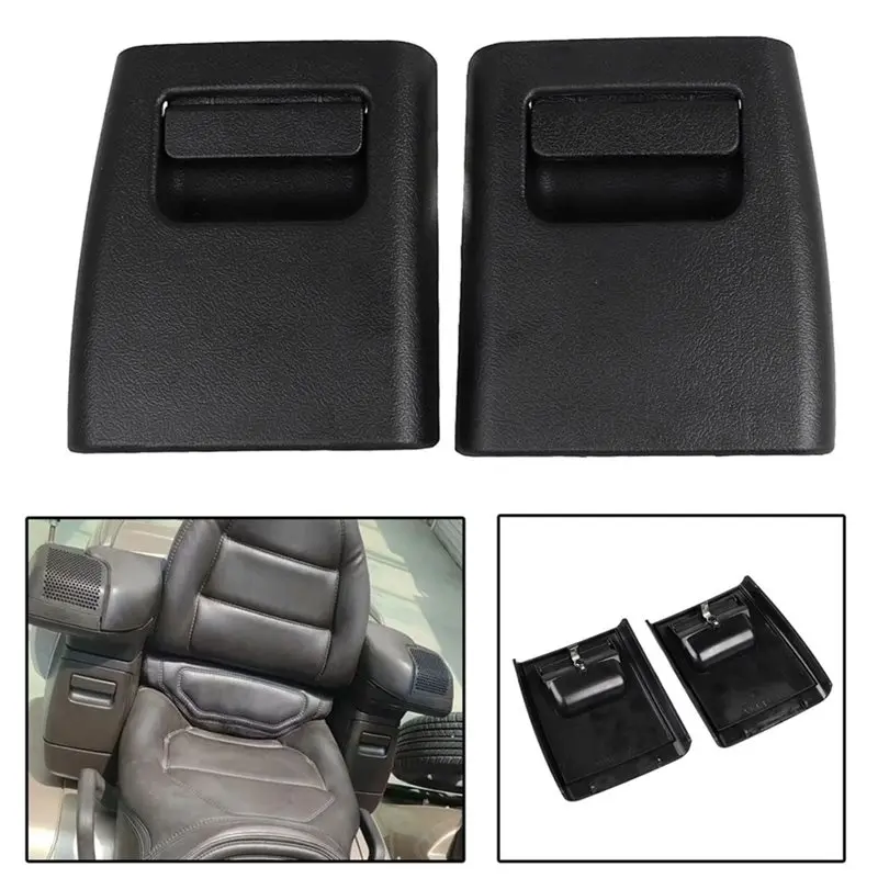 A98M Rear Storage Pocket Cover Rear Storage Pocket Lid For Honda 1800 GL1800 Handle Spring Clip Retaining Screw