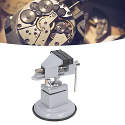 Bench Vise Universal Bench Vise Clamp Mini Bench Vise 360 Degree Universal Rotating  Workbench Clamp with Suction Cup Base