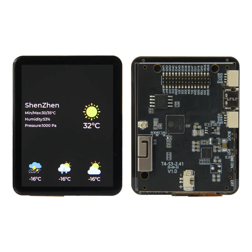 2026 LILYGO T4-S3 ESP32-S3 Development Board 2.41
