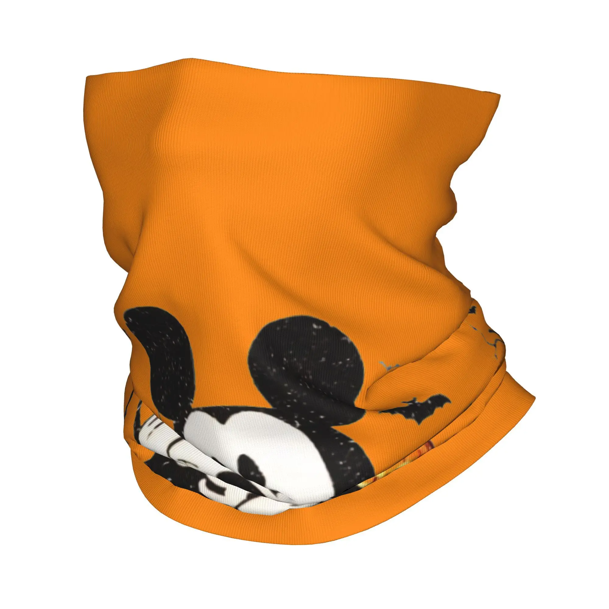 Aangepaste Halloween Mickey Mouse Anime Bandana Nekwarmer Mannen Vrouwen Winter Wandelen Ski Sjaal Gaiter Gezicht Cover