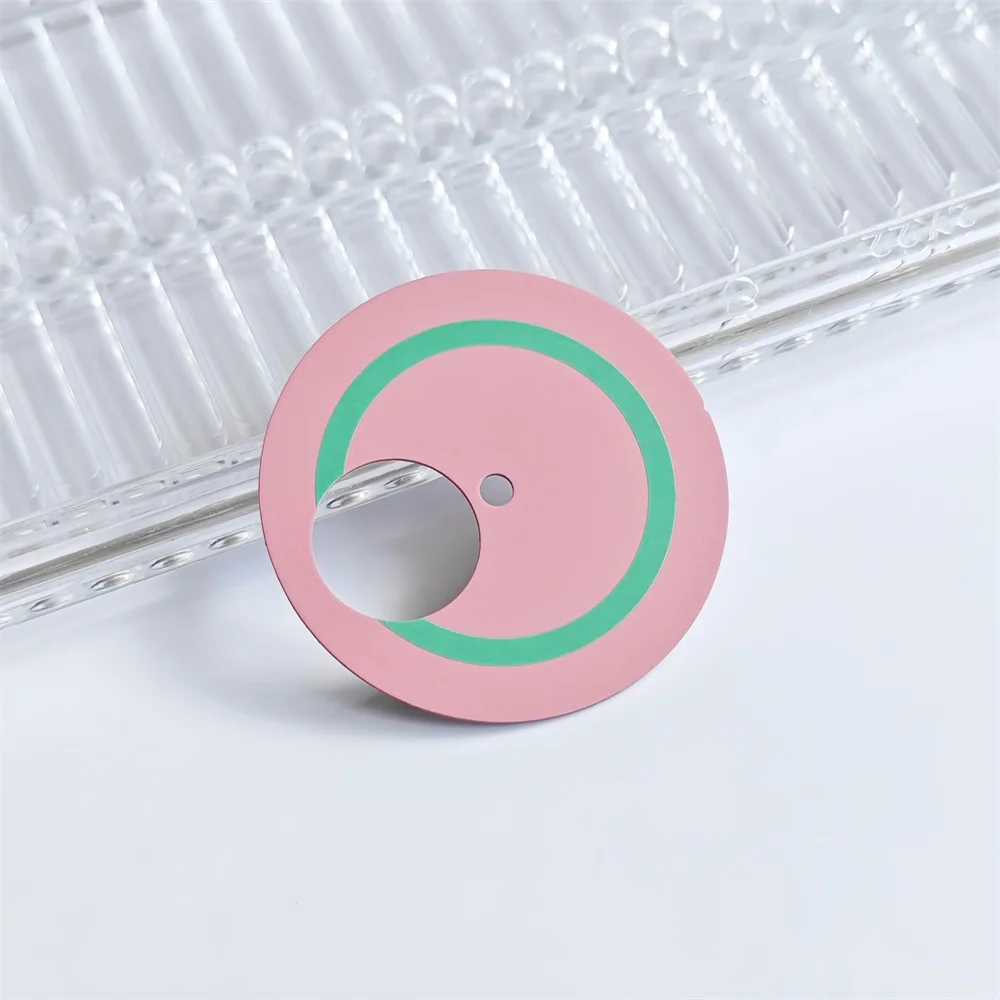 Watch Modification Parts Replacement Dial Customizable 28.5mm Rainbow Watch Face Compatible with NH38 Automatic Movement