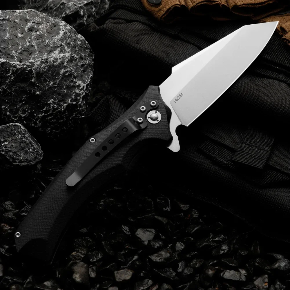 High quality multifunctional folding knife - survival knife for outdoor camping, hunting, and emergency situations, men's gift